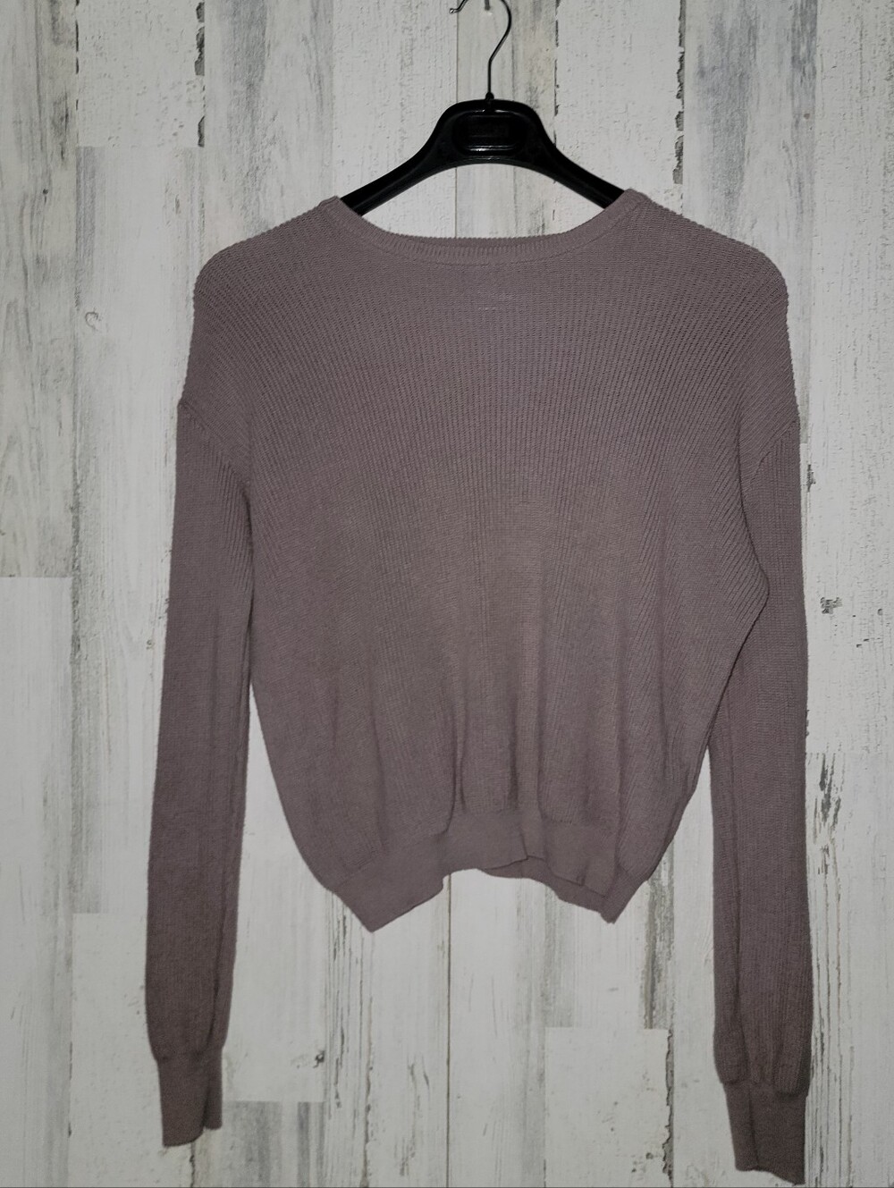 John Galt Ribbed Crew Neck Sweater